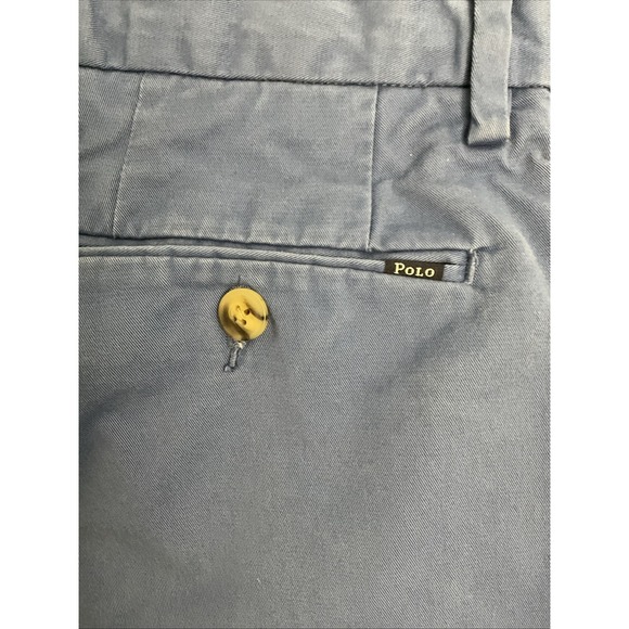 POLO RALPH‎ LAUREN Classic Fit Side Pocket Zipper Button Cotton Shorts Men 32 - Picture 7 of 7